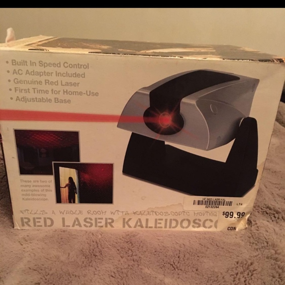 Red laser kaleidoscope new in box🎁24 hour price drop !